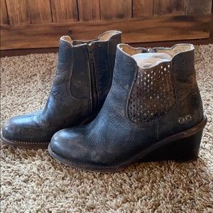 Bed Stu Wedge Booties